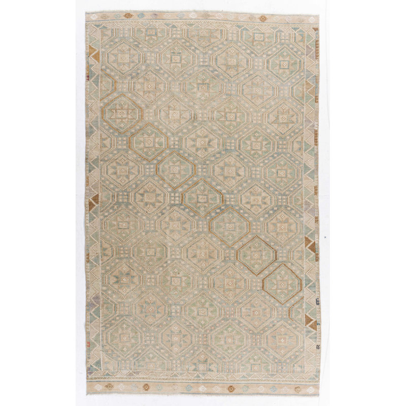 One-of-a-Kind 5'9 X 9'6 Flatweave Area Rug