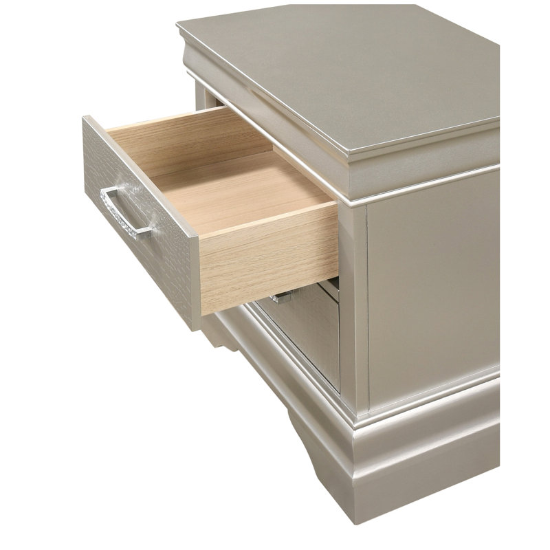 Amalia - Nightstand - Gray