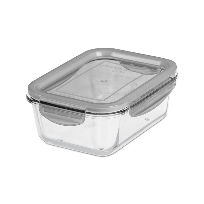 SmartStore Multipurpose BPA Free Glass Food Container with Airtight Lid, 0.75 L
