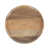 Plateau en bois naturel / base noire