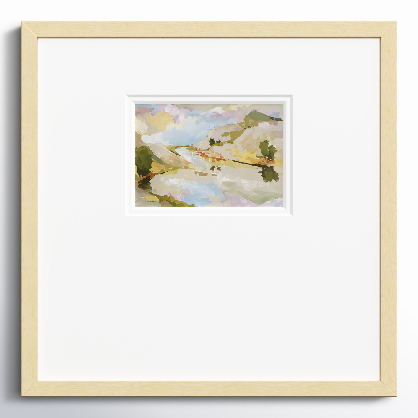 Uplands II, 17" H x 17" W x 1.13" D