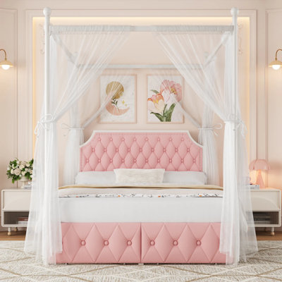 Artevious Upholstered Storage Bed