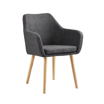 Stuhl 48cm H Polyester Upholstered Parsons Chair