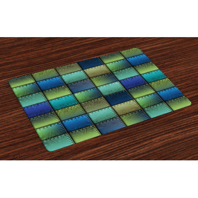 Pyatt Colourful Modern Bohem Placemat
