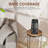 Kloudic Tabletop Air Purifier with True HEPA Filter for 219 Cubic Feet
