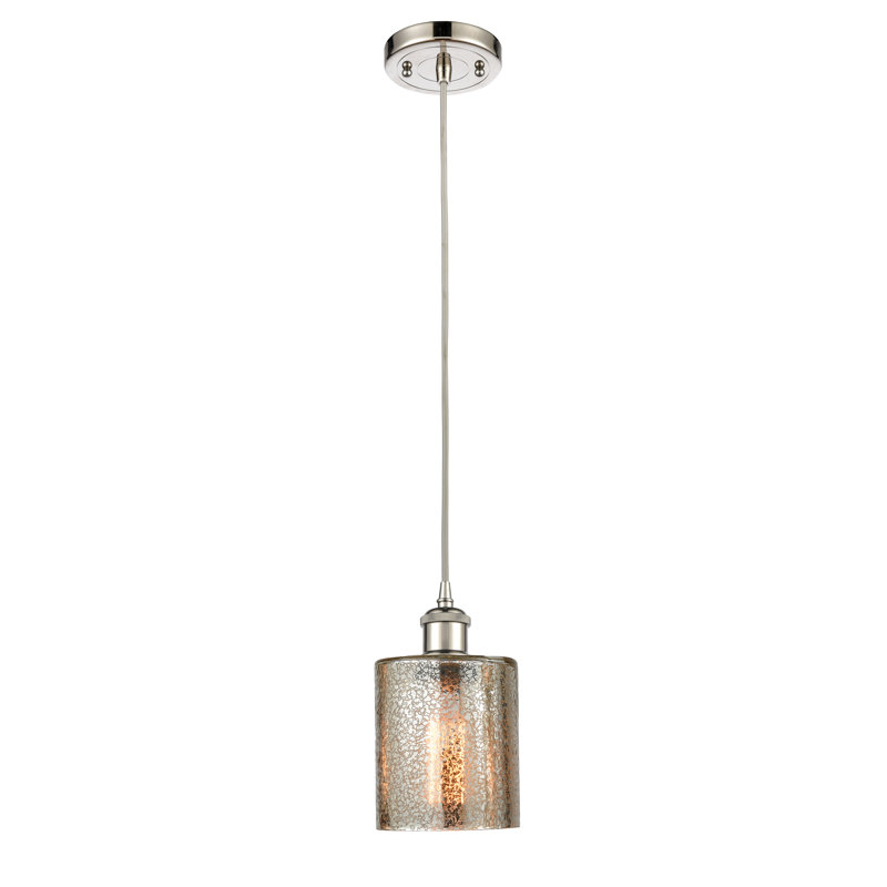 Willamette 1 - Light Single Pendant, Mercury, LED, Polished Nickel