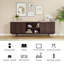 Rectangular TV Stand for TVs up to 75" with Open Shelf-1941868183