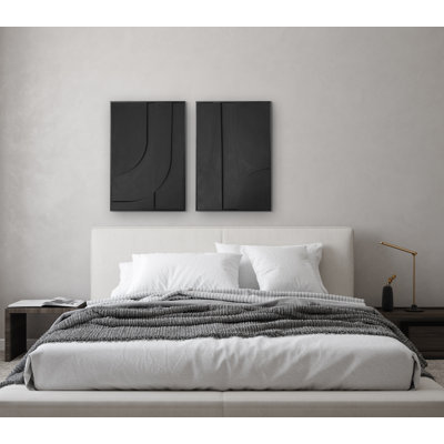 Single Picture Frame Print on Foam Material + Canvas