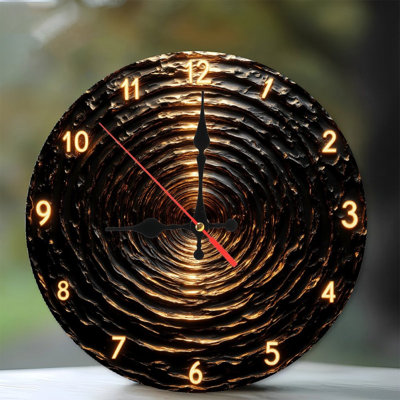 Horloge lion brillant