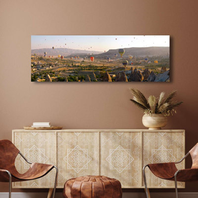 Air Balloons in Göreme, Cappadocia, Turkey 1 Piece Wrapped Canvas Wall Art
