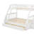 Twin Over Full Bunk Bed With Ladder,Drawers And Storage Staircase-162910911