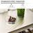 Rolling Kitchen Cart with Stainless Steel Countertop, 1 Bottom Shelf, 1 Slotted Middle Shelf and 4 Castor Wheels, Grey
