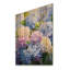 Hydrangées bleues et mauves éternelles I sur bois-441546104