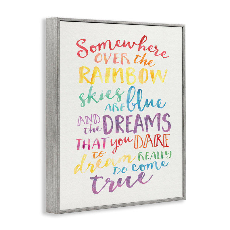 «Rainbow», aquarelle, estampe numérique par Erica Billups, H 14 po x l 11 po, Estampe numérique Farmhouse