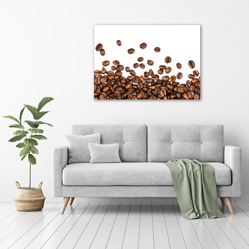 Coffee Beans - Wrapped Canvas Painting
