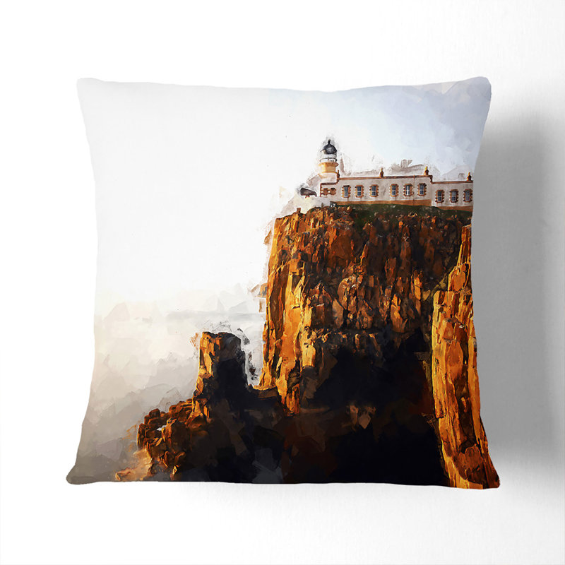 Square Throw Cushion, 40cm H x 40cm W x 15cm D
