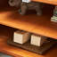 Crédence de rangement simple avec porte en rotin 70,87 po