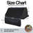 Covered Living 45″ Black Vinyl Built-In BBQ Grill Cover / Outdoor Kitchen Island Heavy Duty, Water Repellent-105426941-49811848