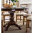 Retro American-style Solid Wood Round Dining Table-111066987