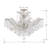Weekes 6 - Light Glass Empire Chandelier-20319661-20319660