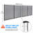 Heavy Duty Removable Pool Safety Fence for Backyard Garden-125291264