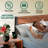 Callisto Mid-Century Modern 2-Piece Bedroom Set, Solid Wood Platform Bed Frame and Matching Nightstand, No Box Spring Needed-857537433-857537430