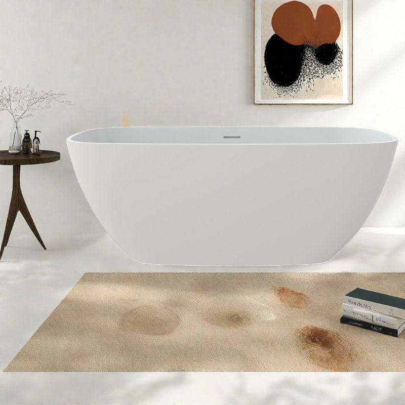 Deep Soak Tubs And Whirlpools Bathtub Bathroom, Solid Surface Modern Home