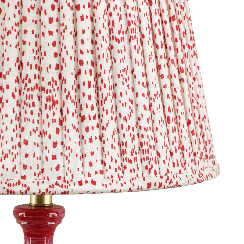Pink Spotted Floor Lamp