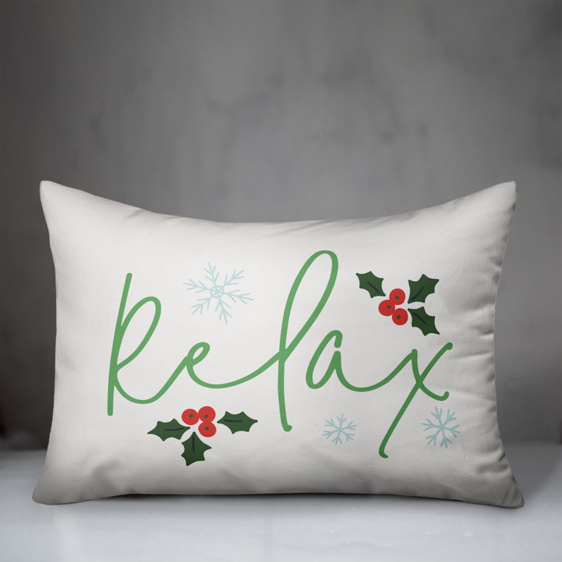  Relax Rectangular Cushion, White