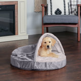 Wave Fur & Velvet Snuggery Memory Top Foam Dog Bed