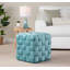 Repose-pieds carré tressé par Lumisource-683606202
