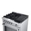 Cuisinière à gaz 30 pouces en acier inoxydable, 5 brûleurs 70 000 BTU, 4,32 pi³ Four à convection