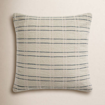 Belmont Striped Cotton Throw Pillow