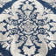 Tapis ikat bleu et gris Aquilino-784948336