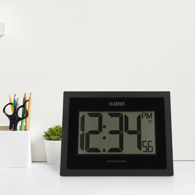 Atomic Digital Wall Clock