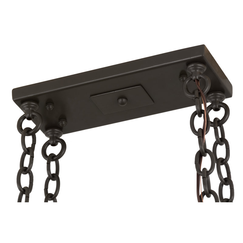 43" Long Caiden 2 Light Pot Rack
