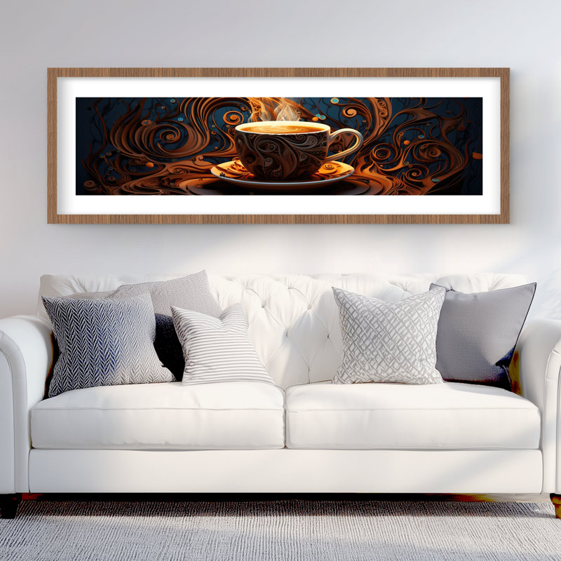 Coffee Trance - Cuisine gastronomique, reproduction encadrée