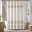 Rideau de douche monobloc 72 x 72 pouces
