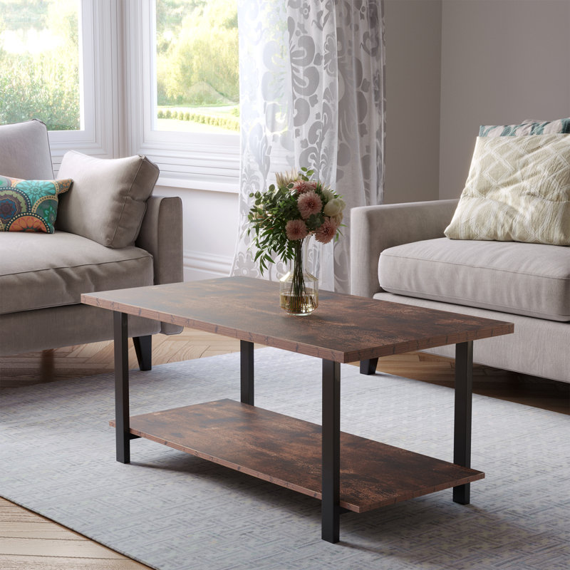 Four Leg Coffee Table with Storage