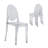 Stackable Acrylic Ghost Event Chairs – Set Of 4