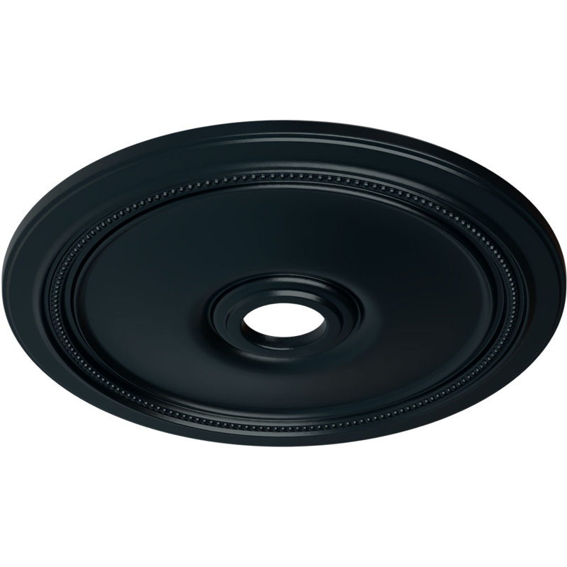 24 po de diamètre extérieur x 3 5/8 po de profondeur x 1 1/4 po de médaillon de plafond Diane (convient aux auvents jusqu'à 6 1/4 po)