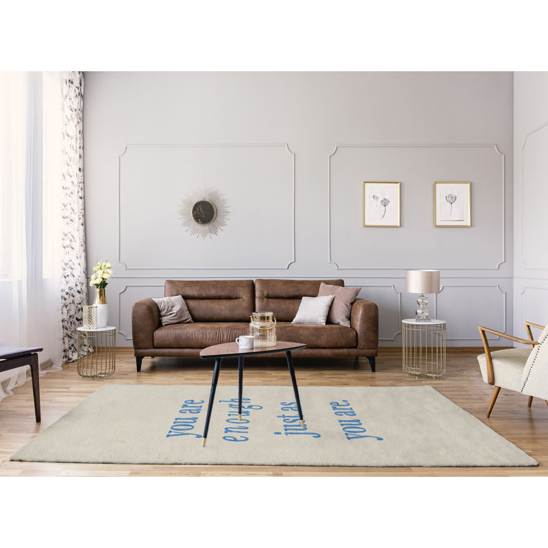 À l’écriture, vous êtes assez tapis poly-chenille, Rectangle 5 pi x 7 pi
