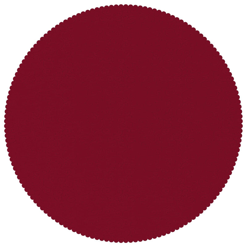  Table Cloth Dining Cover Kitchen Tablecloth Living Room Modern Jacquard, 140cm L, Wine Red
