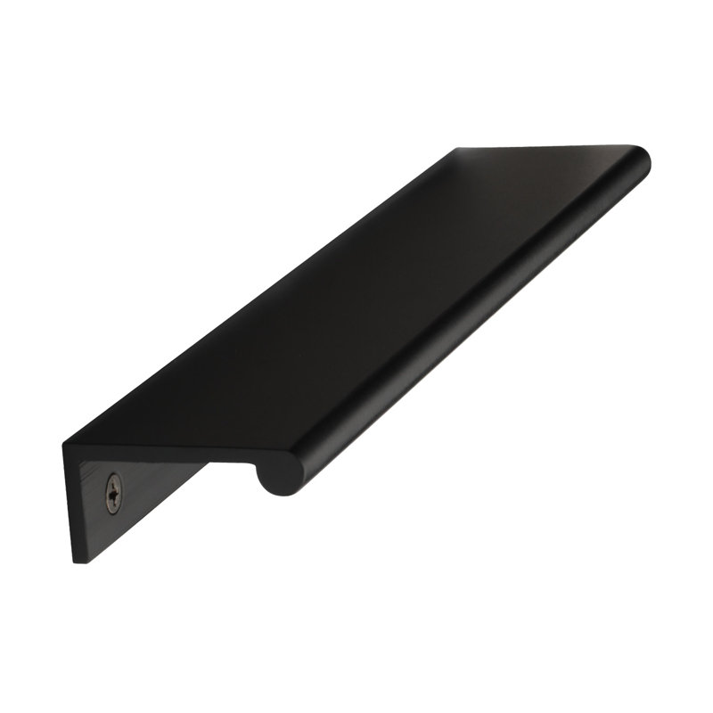 Heritage Brass EPR Edge Pull Cabinet Handle 20cm, Black Matt