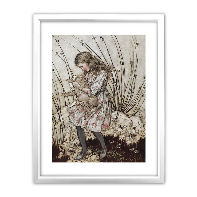 Arthur Rackham - Single Picture Frame Print, White
