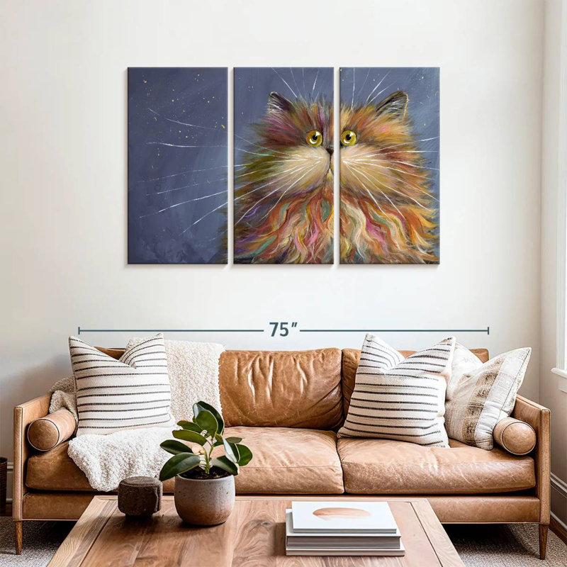 Pixie Kitty, 36" H x 57" W