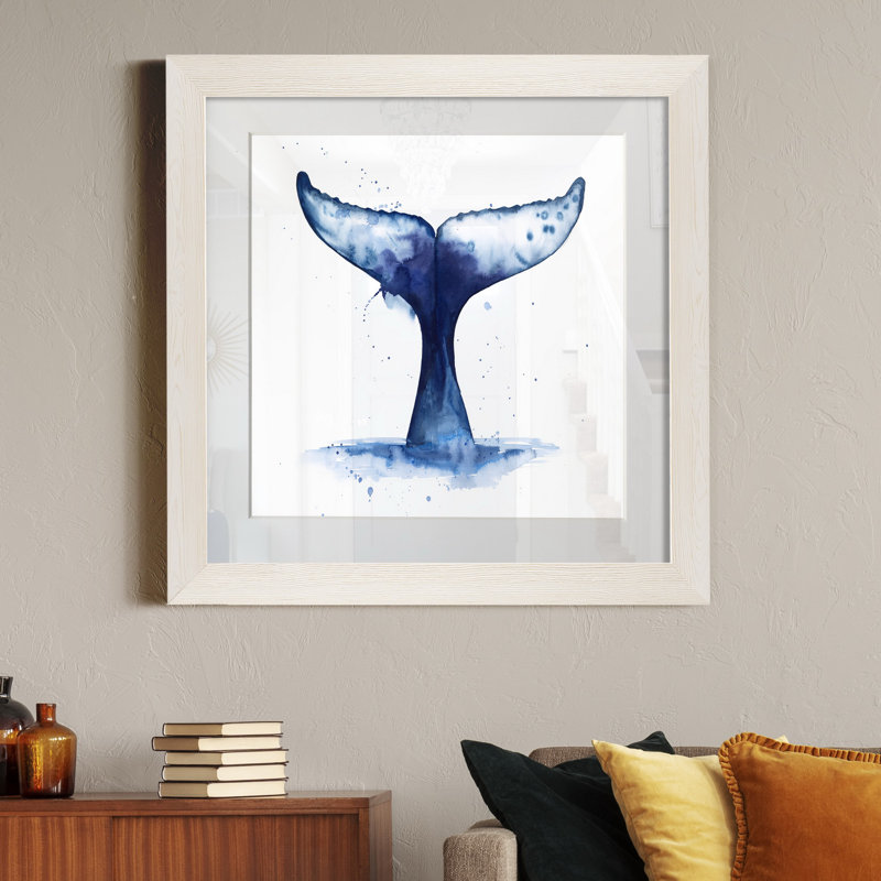 «Mixed Signals VII», reproduction sur papier encadrée, H 21 po x l 21 po x P 1 po, Cadre blanc
