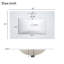Meuble-lavabo de 30 pouces avec lavabo en céramique, porte à fermeture en douceur et tablettes réglables-411615391