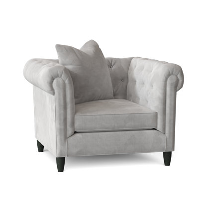 Caspar Upholstered Chesterfield Chair