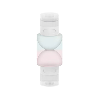 Bouteille d'eau à double tête de voyage, shampooing, gel douche, fournitures de voyage, cosmétiques, bouteille portable